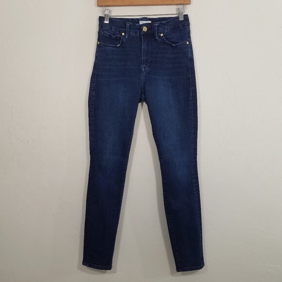 Good American Skinny Jeans Super Stretch Blue Size 8/29 - Picture 1 of 6